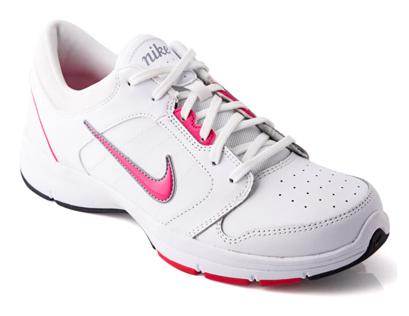 Jabón Mono Espinas Nike Women's Steady IX - White/Pink | Catch.com.au