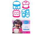 Lunch Punch Set of Four Sweet Sandwich Cutters - Pink/Blue