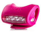 Knog Skink Red LED Rear Bike Light - Pink