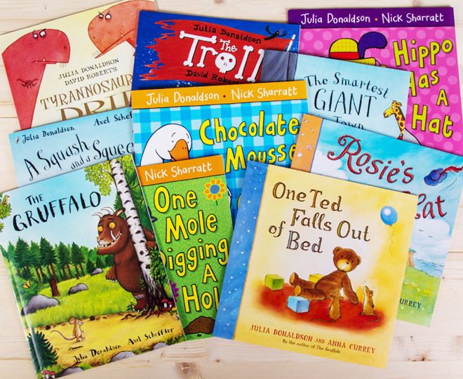 Julia Donaldson Kids Picture Books 10-Pack | Catch.com.au