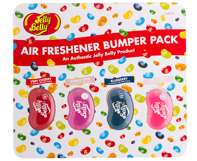 Jelly Belly Air Freshener Bumper Pack 4pk | Catch.com.au