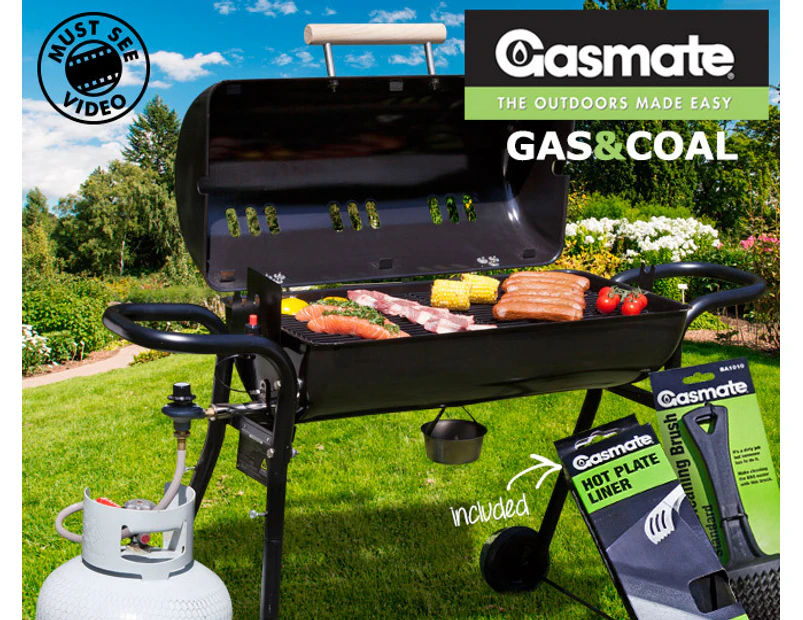 Gasmate Dual Fuel Spit Roaster