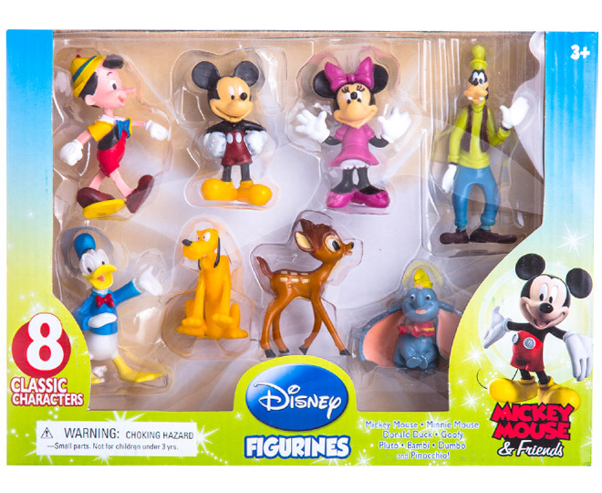 Classic Disney Character Figurines 8-Pack | Catch.com.au