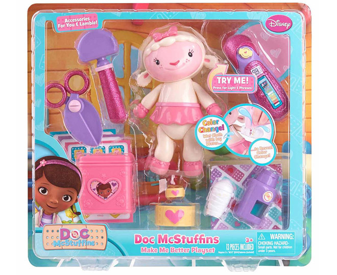 Doc Mcstuffins Make Me Better Playset Lambie Au