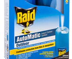 Raid AutoMatic Insect Control System Outdoor Dispenser & Refill Can 185g