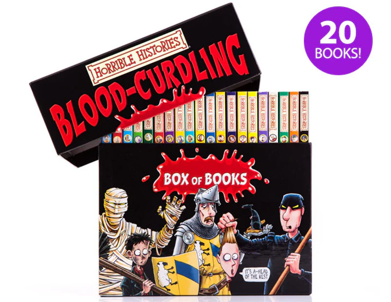 Horrible Histories 20-Book Blood-Curdling Box Of Books