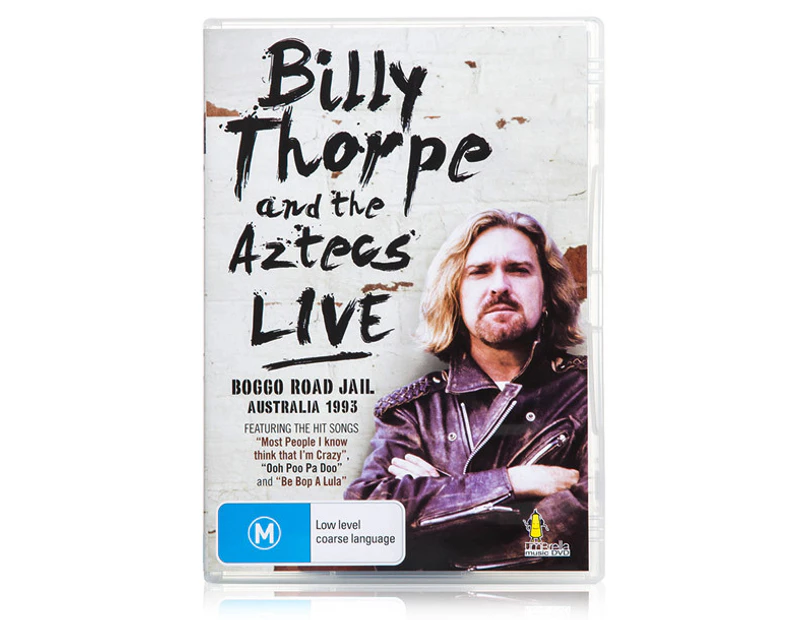Billy Thorpe & The Aztecs Live 1-Disc DVD (M)
