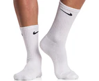 Nike Men's Cotton Cushion Crew Socks 6-Pack - White 