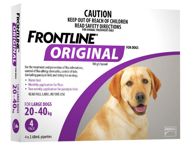 Frontline Original Large Dog 20-40kg