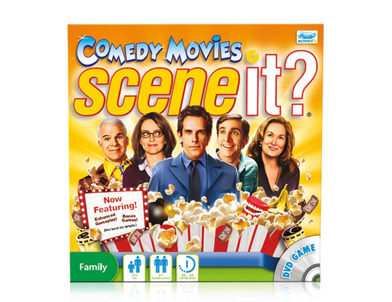 Scene It? Comedy Movies DVD Board Game .au