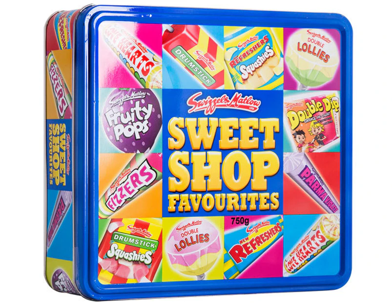Swizzels Matlow Sweet Shop Favourites Tin 750g