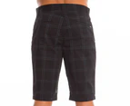 Volcom Men's Frickin Plaid Shorts - Black