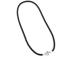Pandora Black Leather Bracelet - 33cm