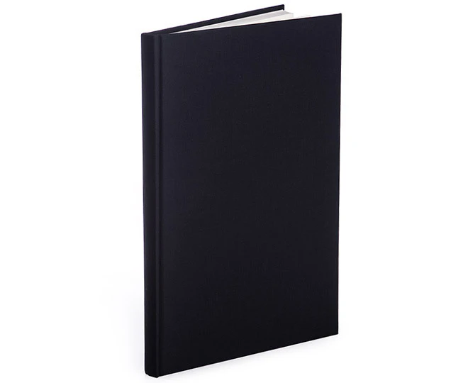 Classic Lined Notebook (Black) - A4