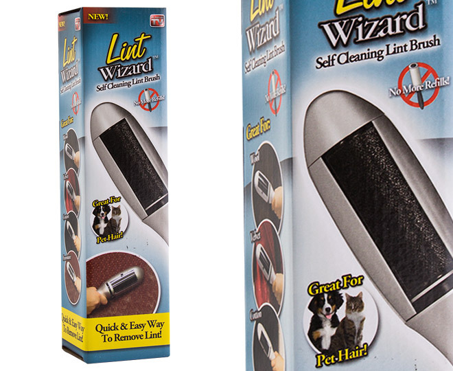 lint wizard pro self cleaning brush