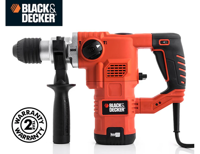Black & Decker 1250W Pneumatic Hammer Drill