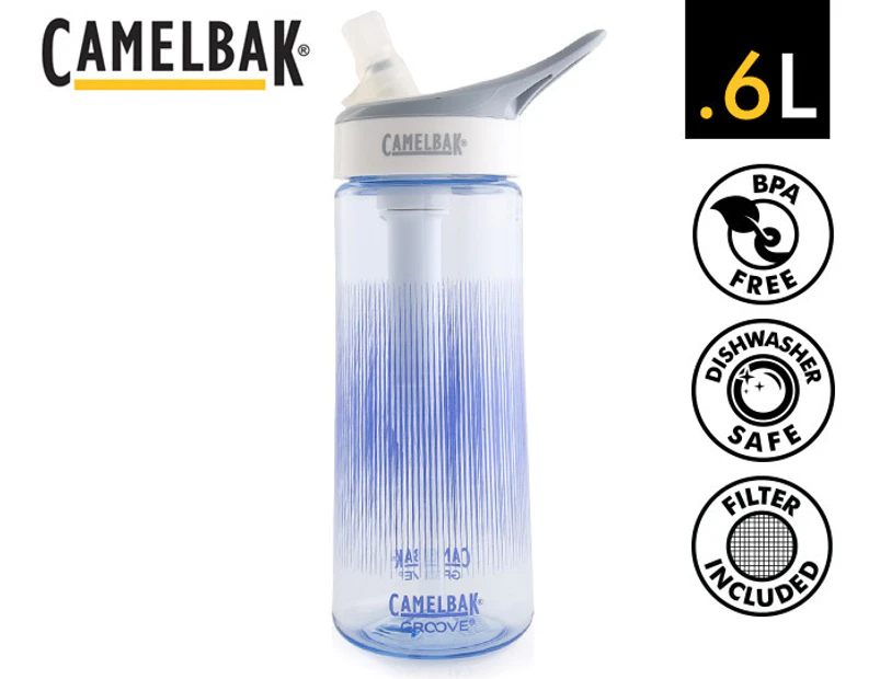 CamelBak Groove Water Bottle 600mL - Blue