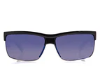 Electric Mutiny Gloss Black Polarised Sunglasses - Blue 
