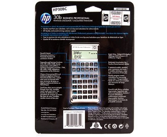  HP-30B Business Professional Calculator : Hp Calculator Rpn :  Office Products