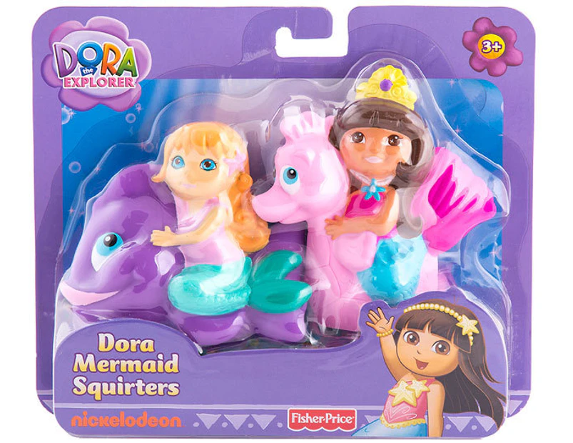 Fisher-Price Dora Mermaid Water Squirters | M.catch.com.au