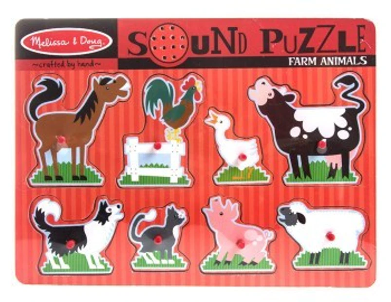 Melissa & Doug Farm Animals Sound Puzzle .au