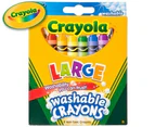 Crayola Large Washable Crayons 8 Pack