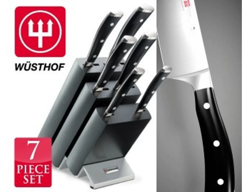Wüsthof Classic Ikon 7-Pc Knife Block Set