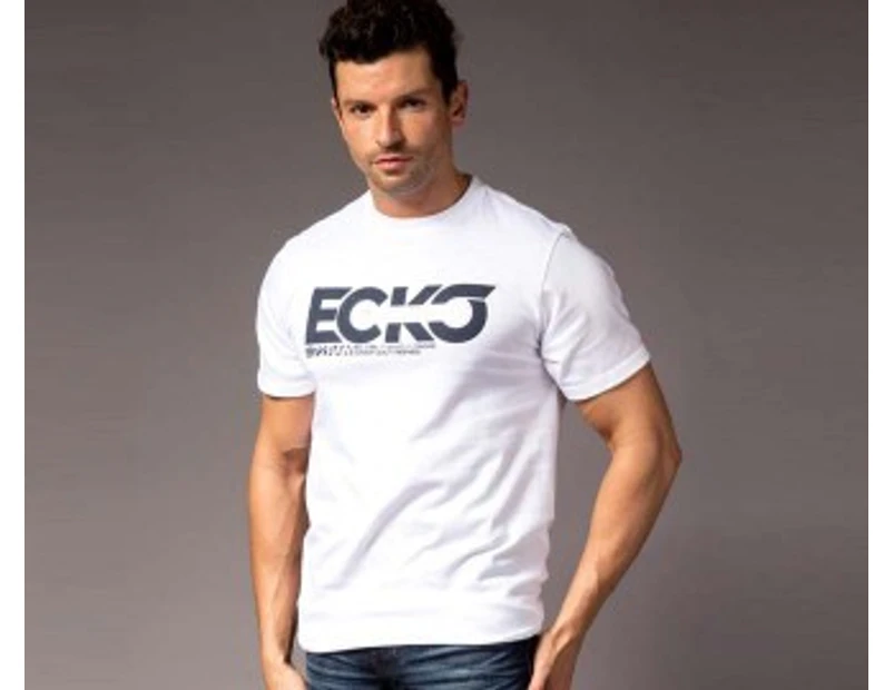 Men's Ecko T-Shirt - Direct Aim White