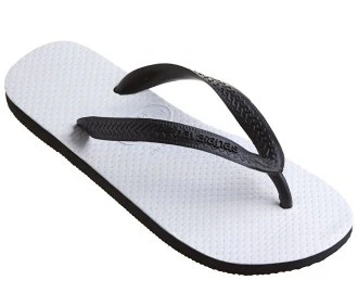 Havaianas Traditional Sandal - Black/White