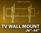 LCD/Plasma TV Tilt Wall Mount