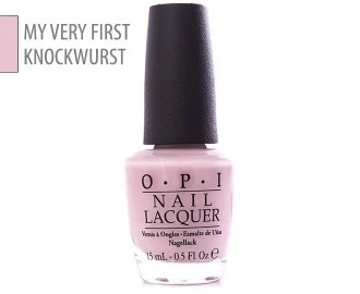 OPI Nail Polish Lacquer - NL G20 My Very First Knockwurst 15ml