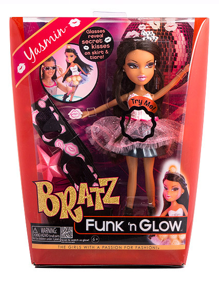 Bratz Funk 'N Glow Doll - Yasmin | Catch.com.au