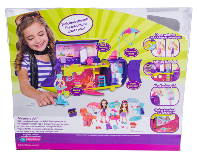 polly pocket adventure jet