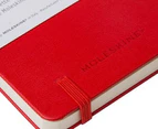 Moleskine Pocket Plain Notebook - Red