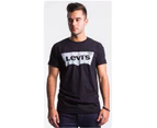 Levi's Men’s Grey Logo Tee - Black/Sz 2XL