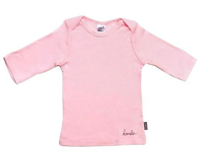 Bonds Newbies 3/4 Sleeve Tee - Sweet Pink