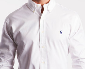 Polo Ralph Lauren Men's Blake Shirt Large White 